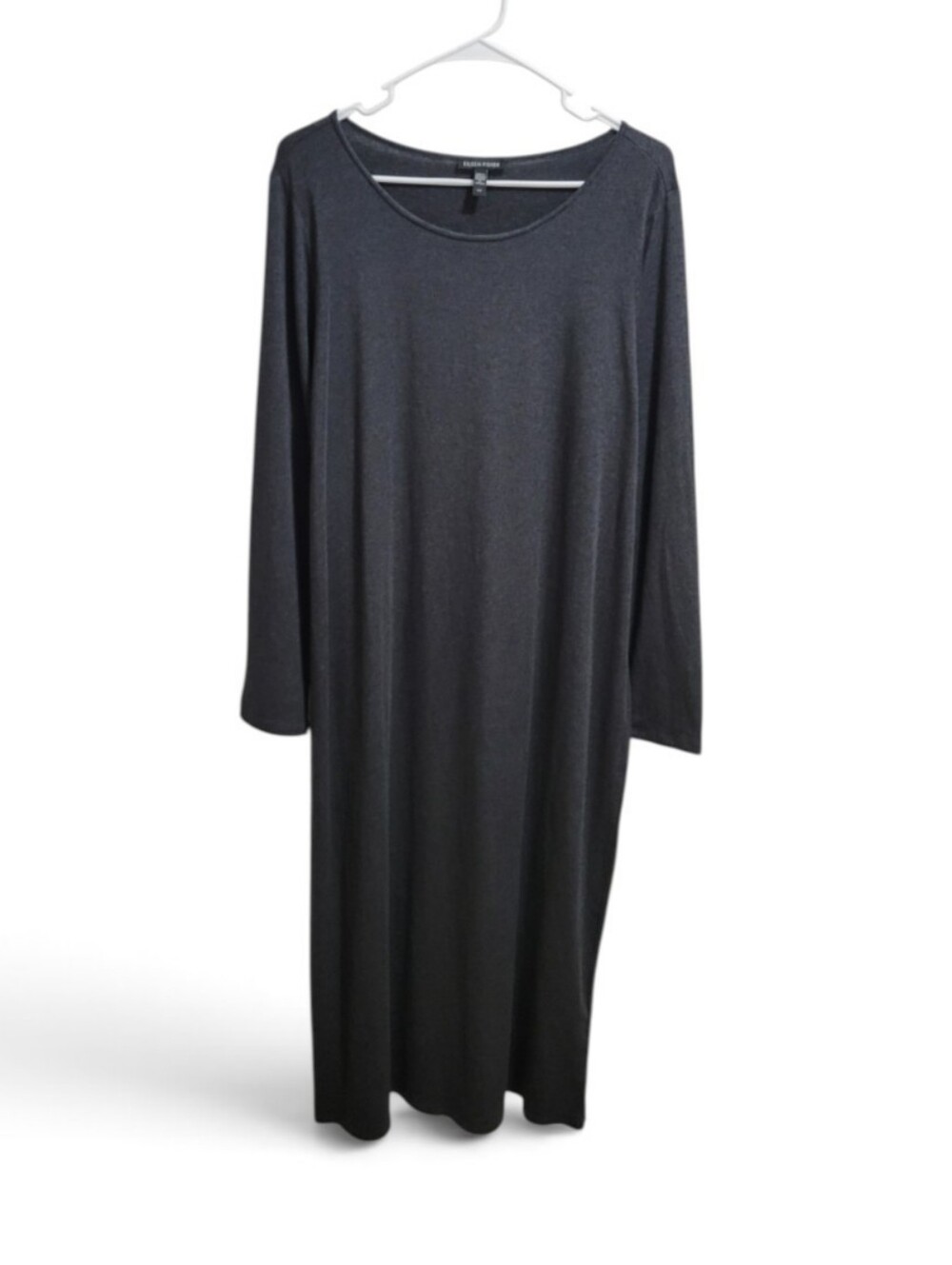 Eileen Fisher Gray Tencel Dress
